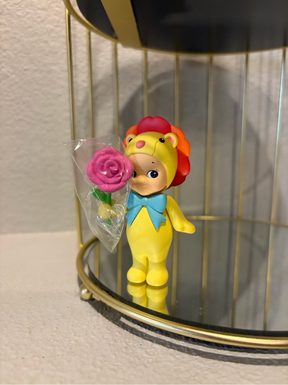 Authentic Sonny Angel ~ Flower Gift Series ~ Rose Lion Yellow